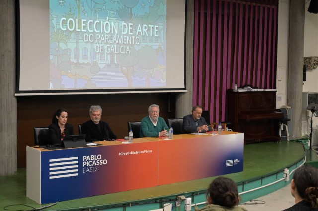 Santalices salienta o compromiso permanente da Cámara coa produción artística feita en Galicia